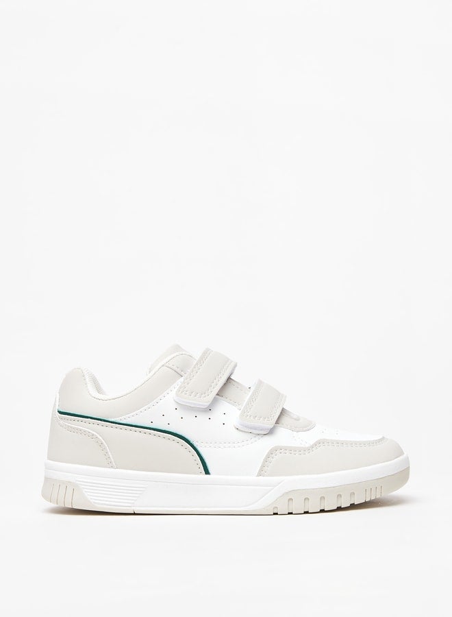 LBL by Shoexpress Boys Panelled Sneakers with Hook and Loop Closure  - Image 1