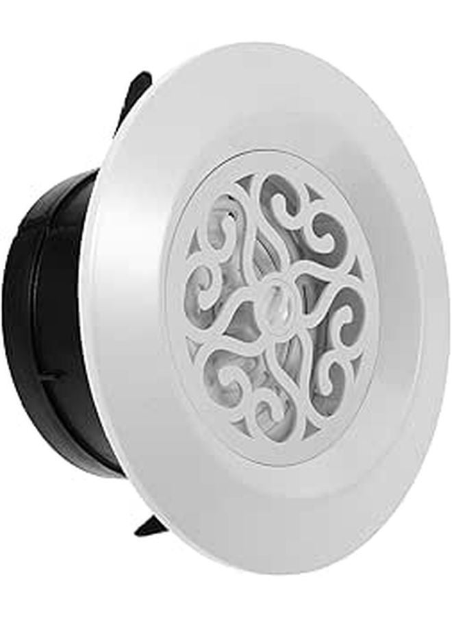 Round Air Vent Cover Grille For Central AC Exhaust Optimal Airflow Ventilation - Image 1