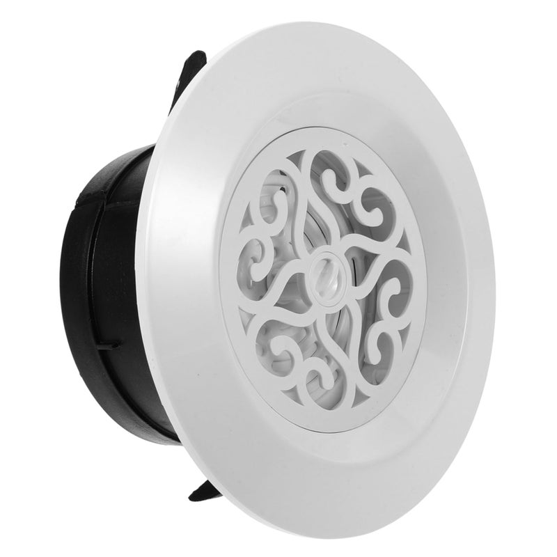 Round Air Vent Cover Grille For Central AC Exhaust Optimal Airflow Ventilation - Image 2