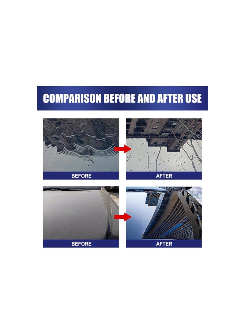 Micro-Molecule Crystal Coating Restoration Care Agent,Ceramic Coating,Liquid Ceramic Coating,Car Wax Ceramic Coating,Ceramic Coating for Wheels,Oleophobic Coating,Wipe on Clear Coat for Cars (1PCS)  - Image 4