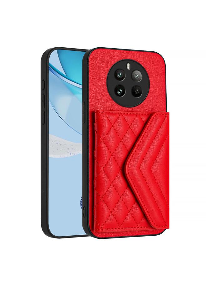 اس-توب جراب لهاتف Realme P1 Pro 5G من الهند، جراب بطاقات بملمس معيني، جراب هاتف RFID مع حبل طويل - Image 3