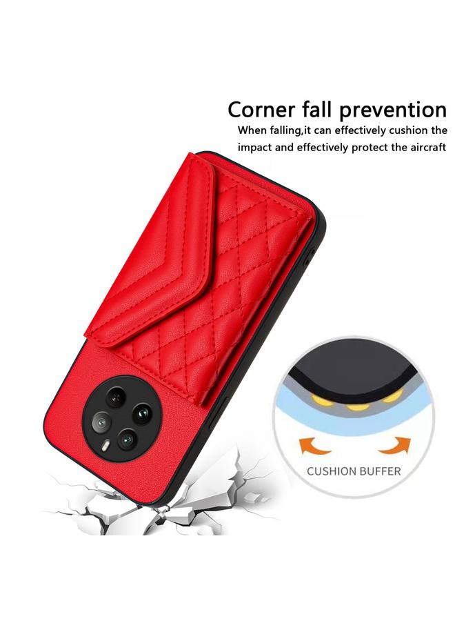 اس-توب جراب لهاتف Realme P1 Pro 5G من الهند، جراب بطاقات بملمس معيني، جراب هاتف RFID مع حبل طويل - Image 5