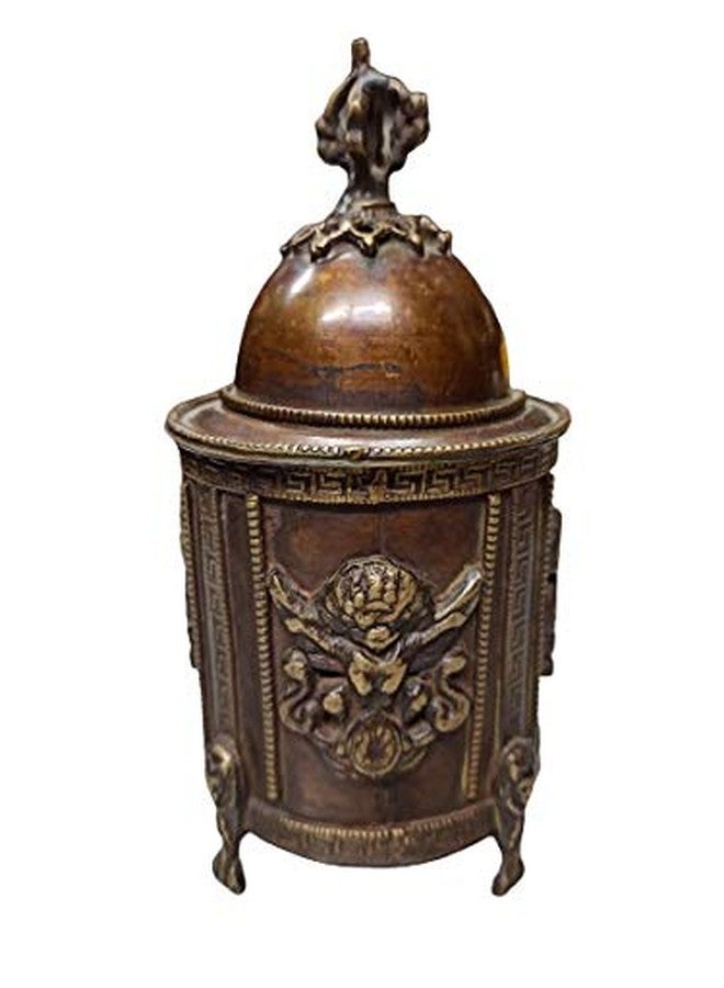 NIM Antique Finish Table showpiece Box for Decoration with Garuda Symbols - Image 1