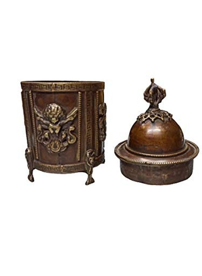 NIM Antique Finish Table showpiece Box for Decoration with Garuda Symbols - Image 2
