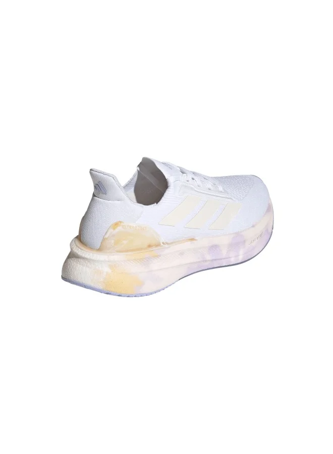 Adidas Ultraboost 5X Shoes - Tie Dye White Running Shoes For Women 3.5