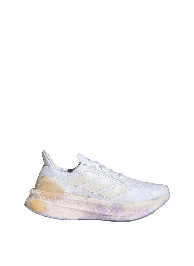 Adidas Adidas Ultraboost 5X Shoes - Tie Dye White Running Shoes For Women 3.5