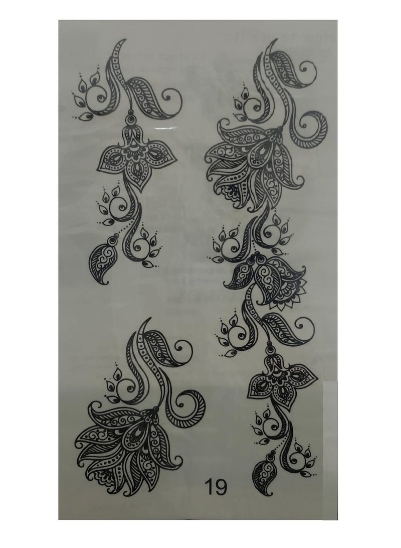 Patterns of Nature Temporary Tattoo