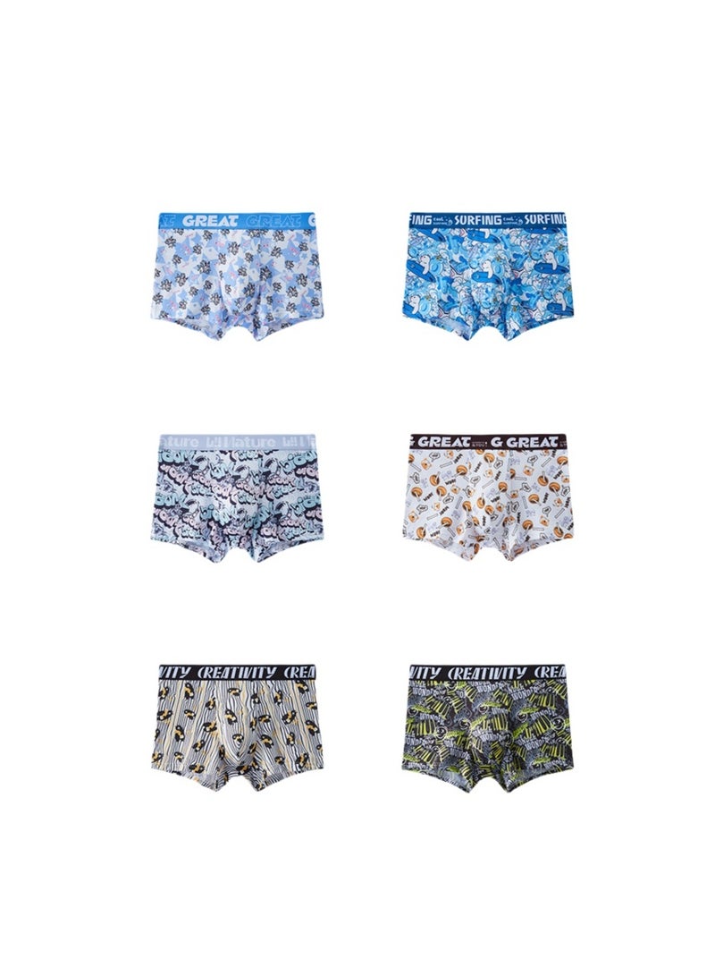 KUYING New Comfortable Skin friendly Breathable Underwear Set of 6  - Image 1