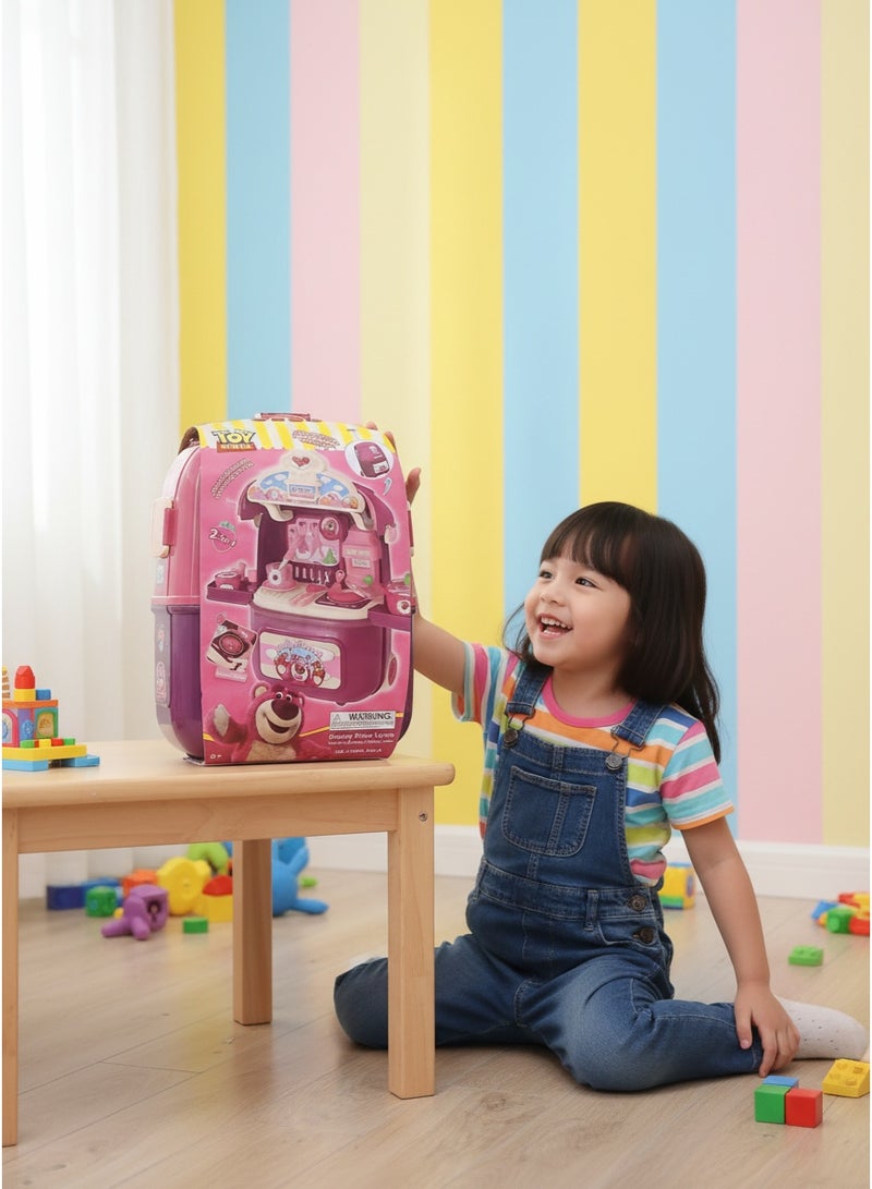 حقيبة عربة حلوى لوتسو كيتشن 2 في 1 من Toy Story - Image 2