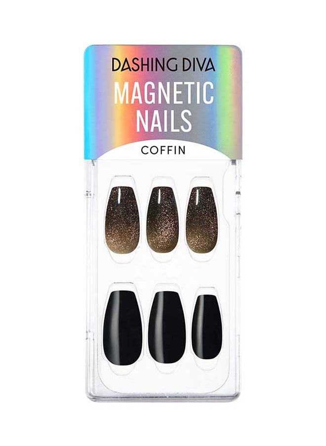DASHING DIVA Magic Press Black Sorbet  - Image 1
