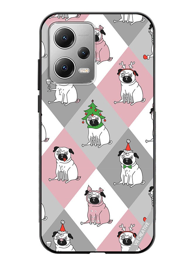 VR CREATIVE Protective Case Cover For Xiaomi Redmi Note 12 Dogs Design Multicolour - Image 1