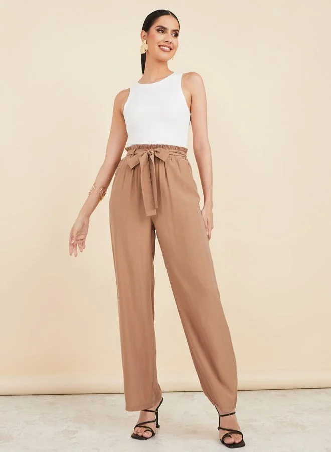 Styli Solid Ribbed Knit Fitted Bodysuit