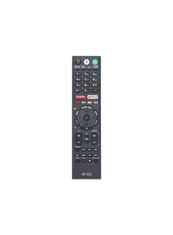 The Bros NEW RMF-TX310E Replaced Voice Remote for Sony Bravia LED TV KD-43XF8096 KD-43XF7596 KD-43XE8396 KD-43XE8099 KD-43XE8096 KD-43XE8088 KD-43XE8077 KD-43X E8005 KD-43XE8004 KD-55XG8096 - Image 2