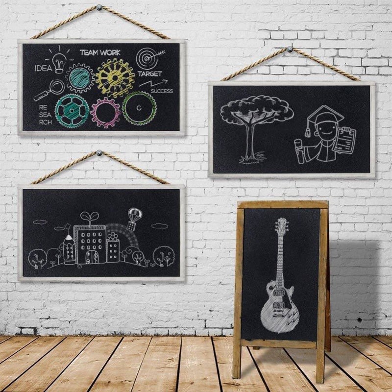 Extra Long Removable Chalkboard Contact Paper Roll, Self-Adhesive Blackboard Sticker for Home School Office Wall Decoration (45x100cm) Decals Paper Sticker - Image 4