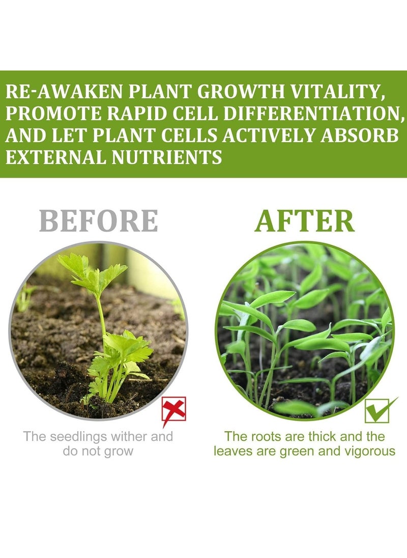 CMGTYYD 3Pcs Plant Growth Enhancer Supplement, Rooting for Cuttings, Transplant, and Seedling Rescue – Phytovitamin Solution for 10x Faster Growth and Vitality – Grow New Plants from Cuttings  - Image 3