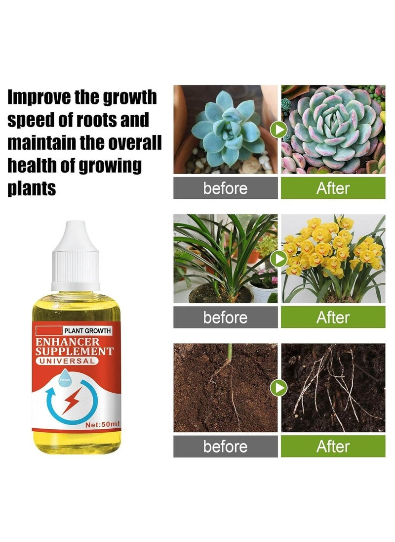 CMGTYYD 3Pcs Plant Growth Enhancer Supplement, Rooting for Cuttings, Transplant, and Seedling Rescue – Phytovitamin Solution for 10x Faster Growth and Vitality – Grow New Plants from Cuttings  - Image 4
