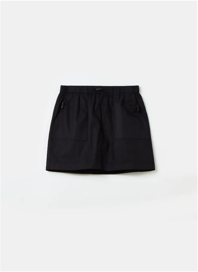او في اس Parachute miniskirt with pockets