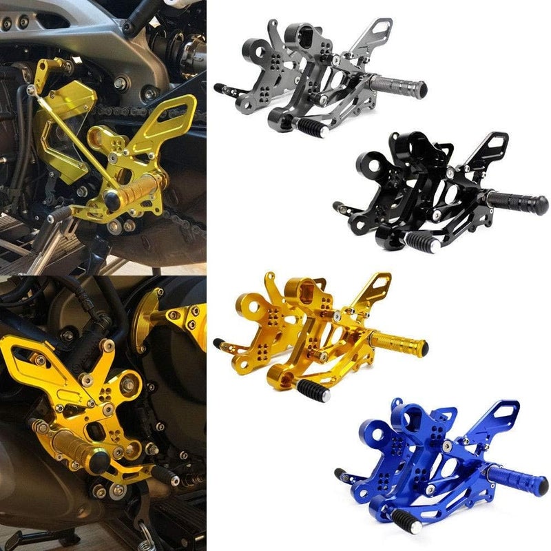 DEMULAX MT 09 CNC Aluminum Adjustable Rear Sets - Image 4