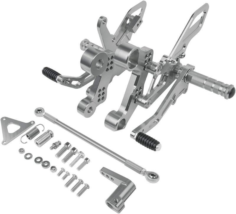 DEMULAX MT 09 CNC Aluminum Adjustable Rear Sets - Image 1