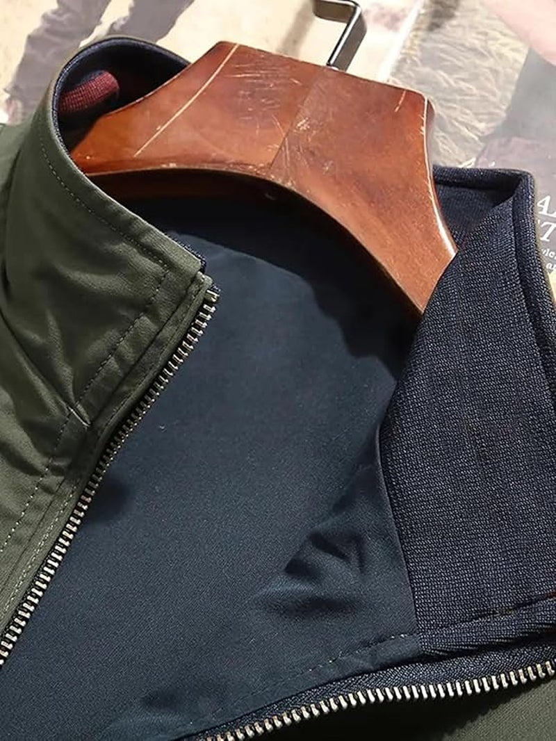 Lymio Jackets || Jacket for men || Lightweight Outwear Jacket (J-06-Green-M) - Image 4