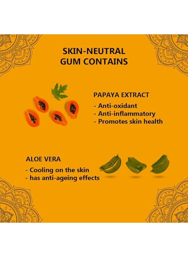 Eyetex Pallavi Sticker Bindi/Pottu|Round|Aloe Vera & Papaya Extracts|Breathable Non-Irritating Velvet Fabric|P9|Black|20 Flaps - Image 4