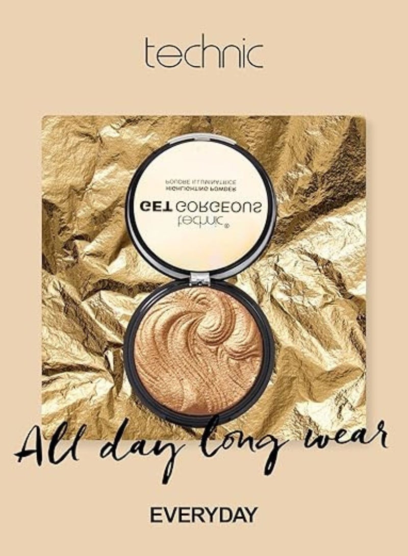 Technic Get Gorgeous Highlighting Powder - 24ct Gold - Image 3