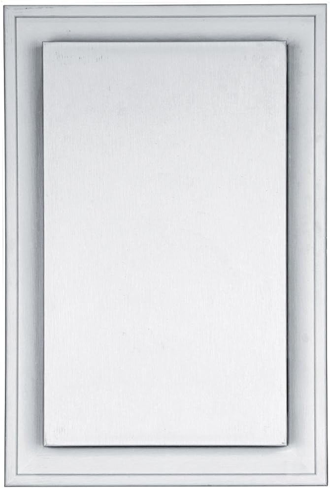 130120010001 Insulated Siding Jumbo Mount Block 001, White