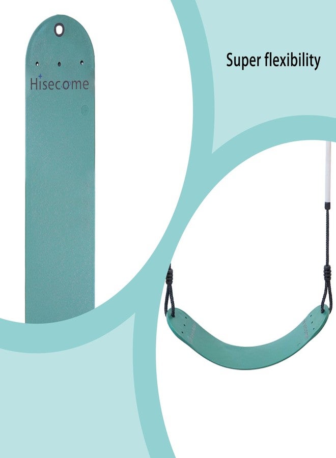 Hisecome 2 pcs Heavy Duty Swing Seat Support 330lb，Suitable for Backyard, Garden, Playground（Green） - Image 4
