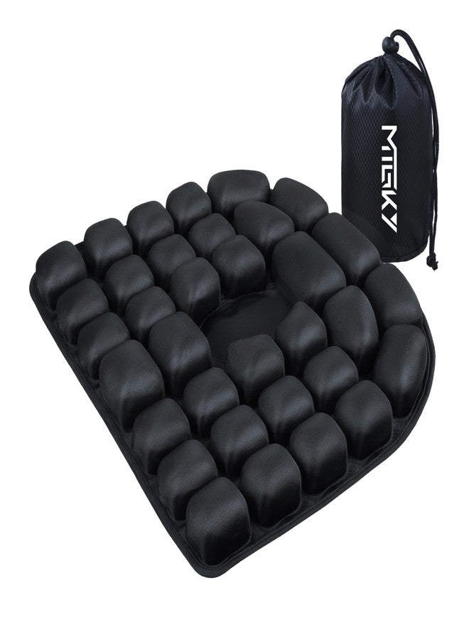 MTGKY Sondor Travel Cushion,Portable & Adjustable Airplane seat Cushion for Long Flights,Inflatable Cushion for Wheelchair, Travel,Driving - Image 1