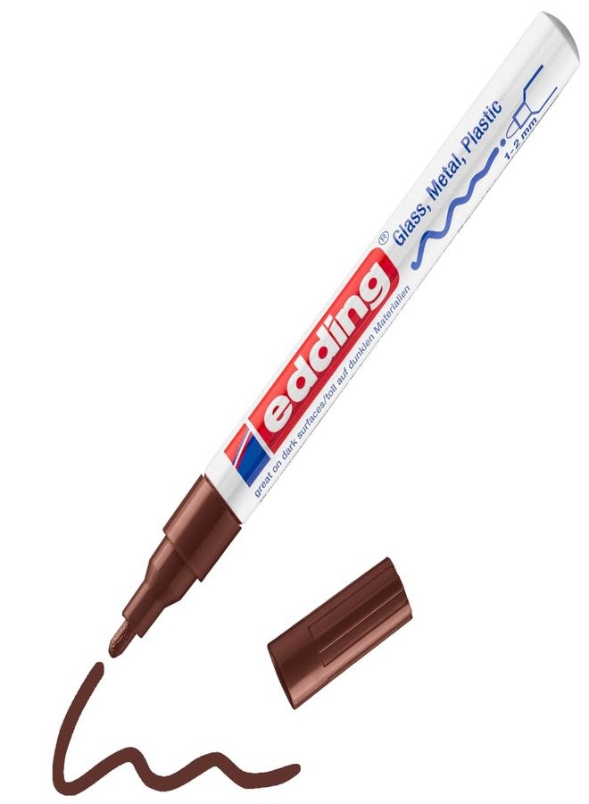 edding 751 Gloss Paint Marker brown - Image 1