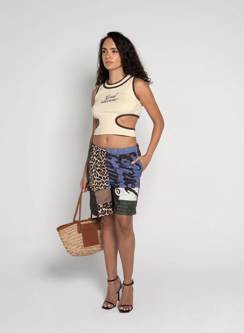 فلاش موب نيشن Cruel Summer Cut-Out Tank Top