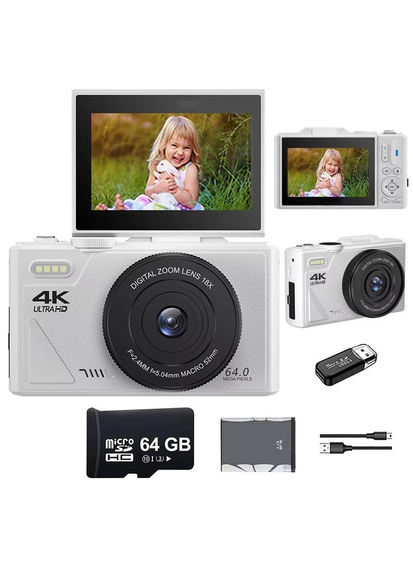 شييوو XiuWoo Digital Camera For Photography And Video 64GB