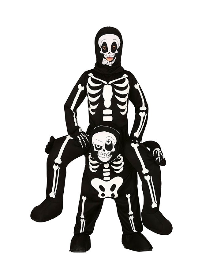 Fiestas Guirca Let Me Go Skeleton Costume, 5-6 Years. Costume includes: Hood, t-shirt, trousers 