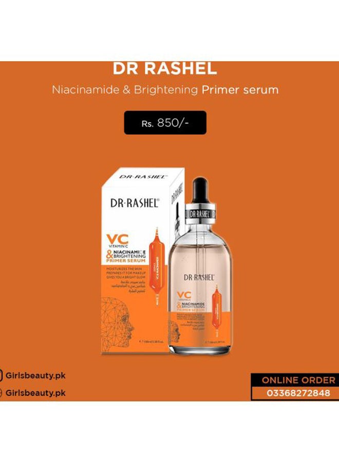 DR. RASHEL Vitamin C Primer Serum -100ml+Aloe Vera Primer Serum Orange/Green 200ml - Image 5