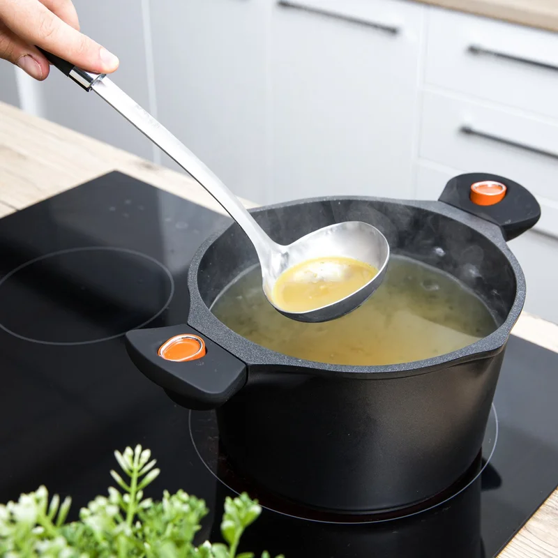 Simply Kitchen  Steel Ladle-33.4X6Cm  | Best Price UAE