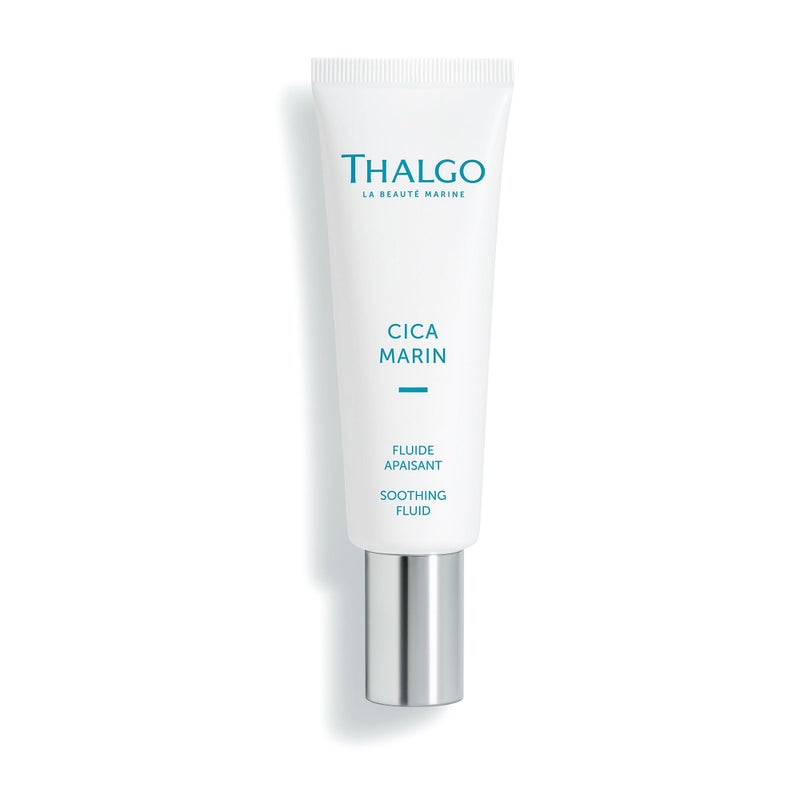 THALGO Soothing fluid from the professional product line CICA Marin, the first SOS care line with marine prebiotics, repairs, soothes and strengthens sensitive and weakened skin - Image 1