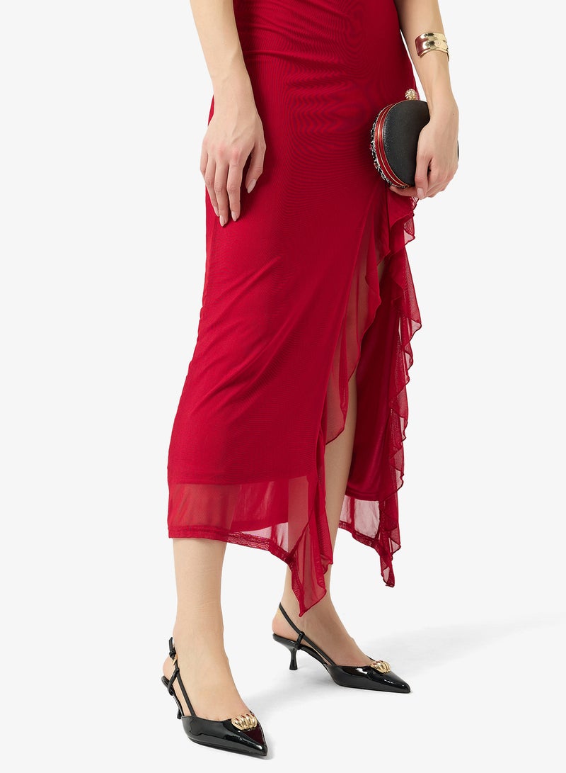 ايلا ليمتد اديشن حذاء بكعب متوسط بفتحة خلفية وتفاصيل ذهبية - Image 5