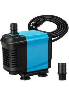 KEDSUM KEDSUM 320GPH Submersible Pump(1500L/H, 20W), Ultra Quiet Water Pump with 4ft High Lift, Aquarium Pump with 6.5ft Power Cord, 2 Nozzles for Fish Tank, Pond, Aquarium, Statuary, Hydroponics  - Image 1