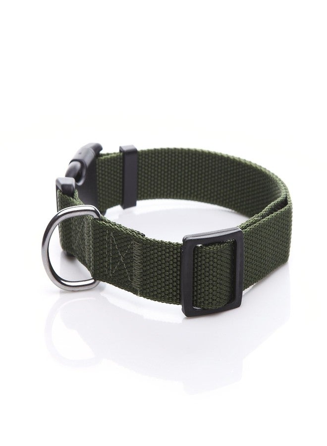 Taida Adjustable Nylon Dog Collar, pet Collar 1 Inch 3/4 Inch 5/8 Inch Wide, for Large Medium Small Dogs - Image 2