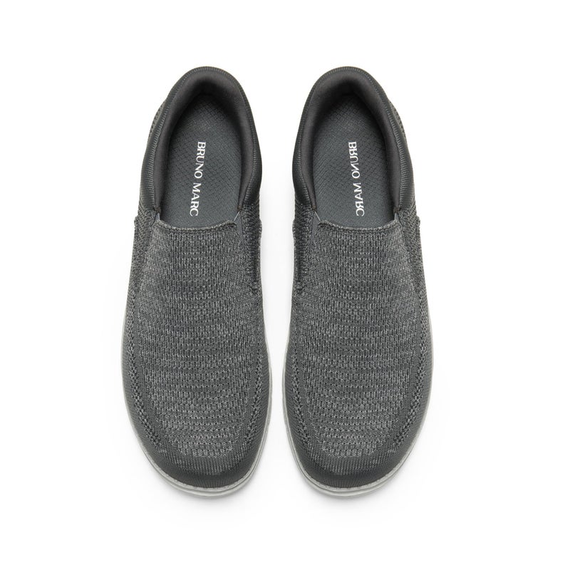 Bruno Marc Men's Slip-on Loafers Casual Lightweight Stretch Shoes,Size 11,Dark Grey,BMUMLS2520 - Image 3