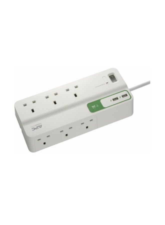 APC PM6U-UK Essential SurgeArrest – 6-Outlet Power Strip with UK Plug - Image 2