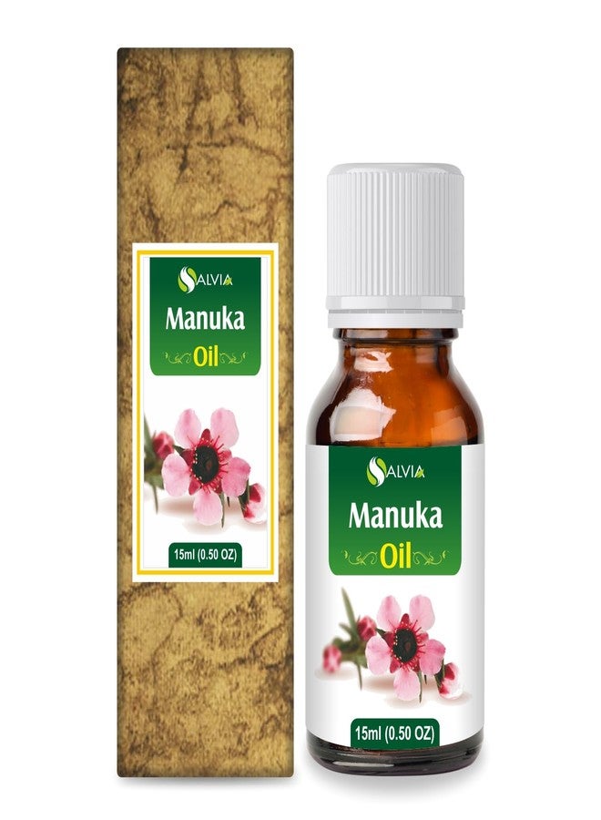 Salvia Manuka Oil (Leptospermum Scoparium) 100% Pure & Natural With Dropper 15Ml - Image 1