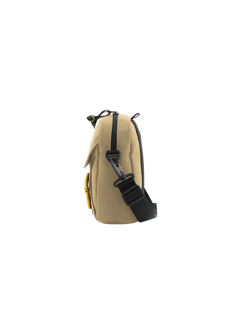 National Geographic Beige National Geographic Explorer III RPET Utility Bag Beige For Men And Women, Durable Water Resistant Casual Shoulder Crossbody Bag For Travel School Outdoor  | Best Price UAE