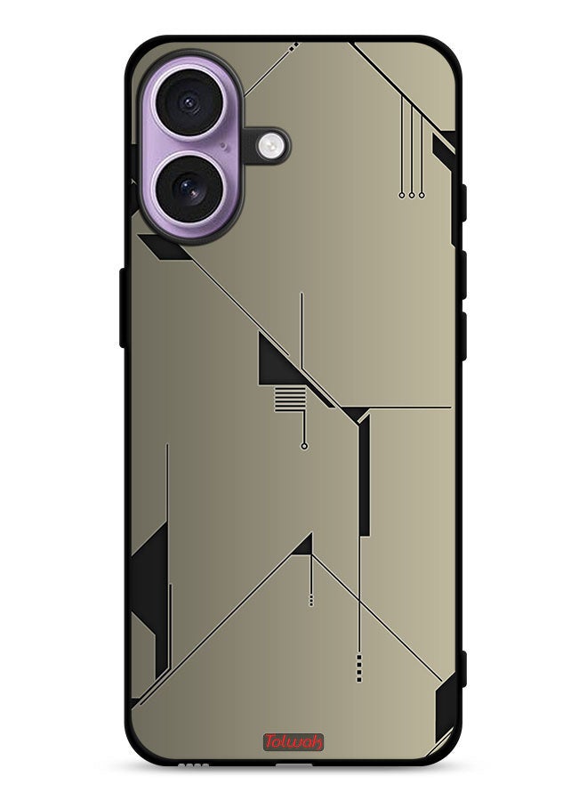 Tolwak Apple iPhone 17 Protective Case Cover Minimalism Abstract Digital Art - Image 1