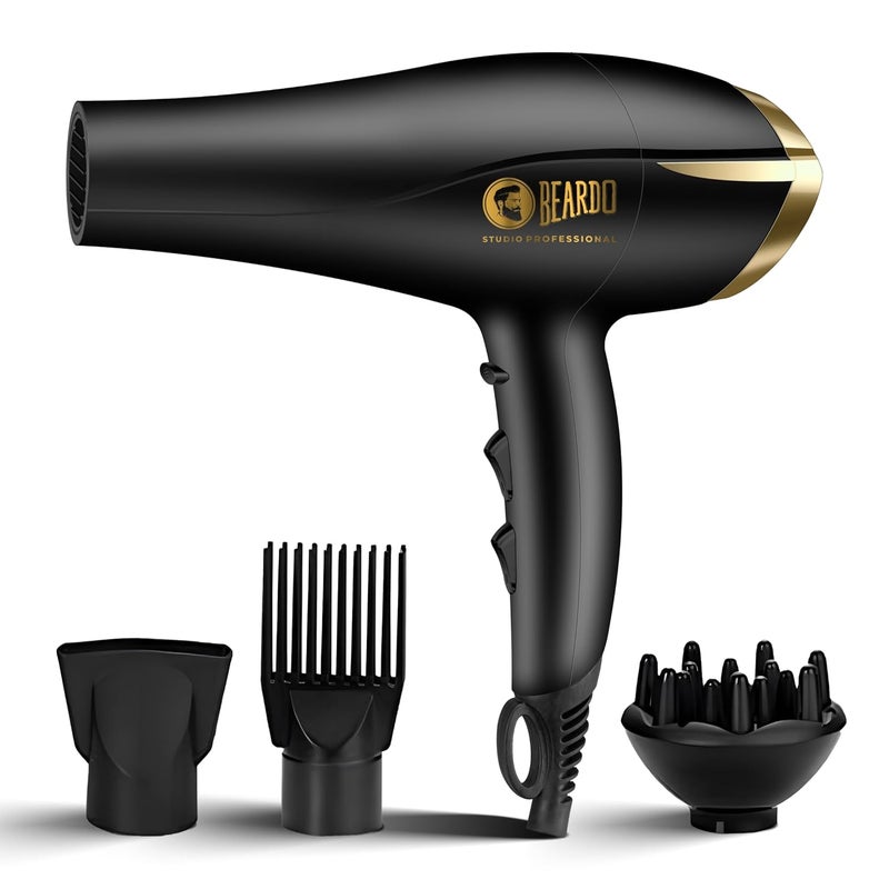 Beardo Tornado Hair Dryer for Men - Black - Image 1
