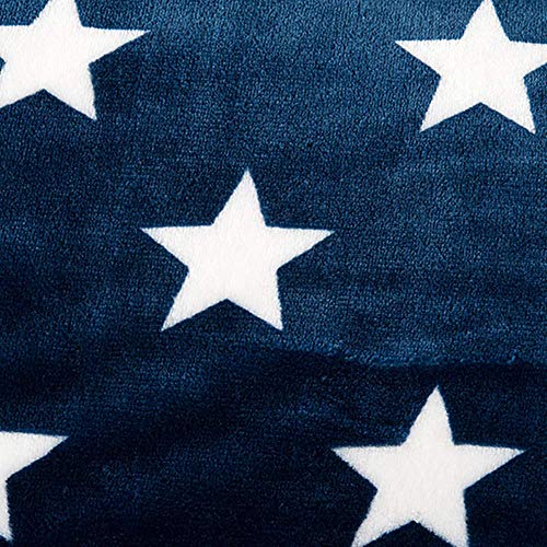 Baby Essentials Plush Fleece Throw and Receiving Baby Blankets for Boys and Girls 30x36 (Blue Dino) - Image 3