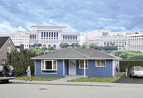 Walthers Cornerstone Framed Ranch Tract House 9333775 HO Scale Model Railroad Structure Kit - Image 1