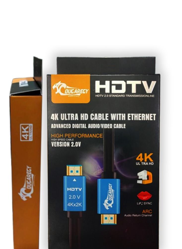 Cougar Gold Plated 4k HDMI Cable length 15m - Image 1