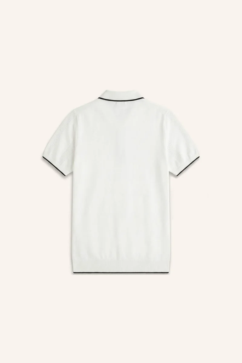 Defacto Standard Fit Polo Collar Short Sleeve Polo T-Shirt