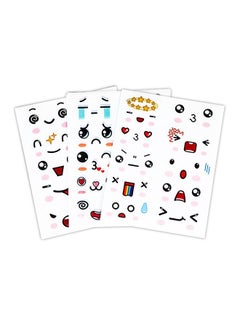 30 PCS Cartoon Emoji Bag Stickers Suit, Cute Funny Memes PVC Waterproof Hand Ledger Decorative Material Animation Sticker, DIY Suitcase Bike Guitar Stickers